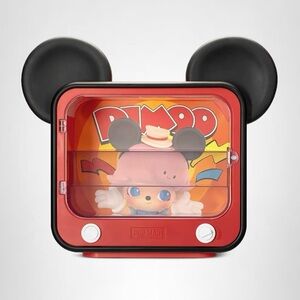 POP MART DIMOO World × Disney Series-TV Set Luminous Display Container